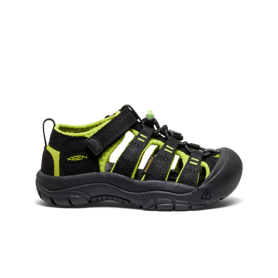 Little Kids' Newport H2 - Black/Lime Green