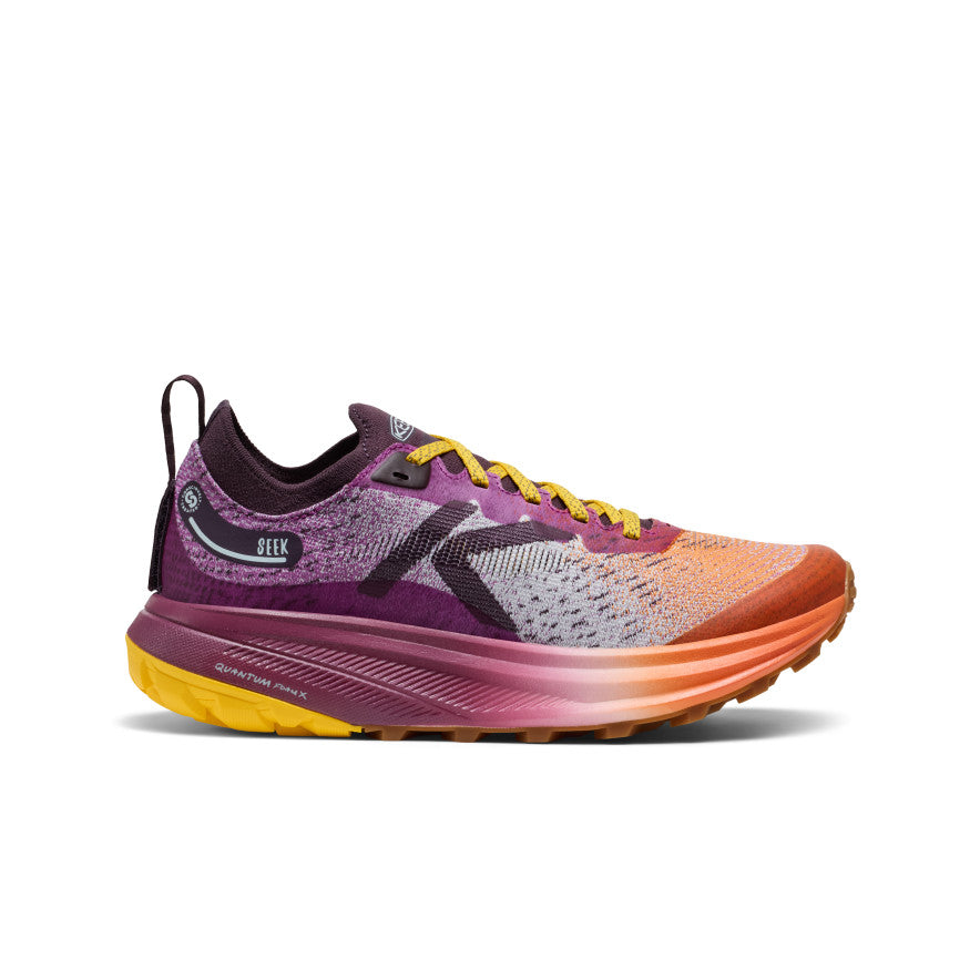 Women's SHOP BY ACTIVITY Seek Trail Running Shoe - Willowherb/Orange Peel