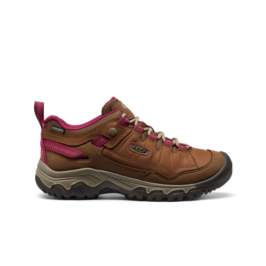 Women's SHOP BY ACTIVITY Targhee IV Waterproof Hiking Shoe - Bison/Beaujolais