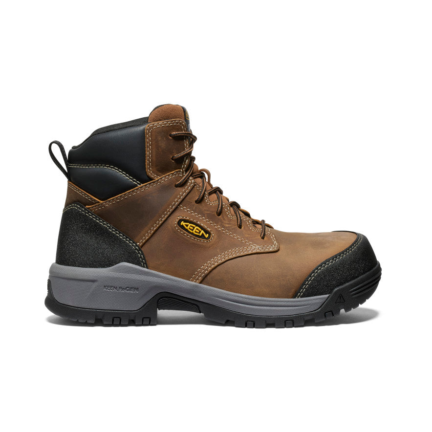 Men's Evanston 6" ESD Boot (Carbon Toe) - Bison/Black