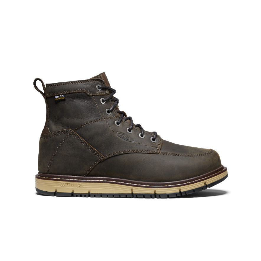 Men's San Jose 6" Waterproof Boot (Soft Toe) - Cascade Brown