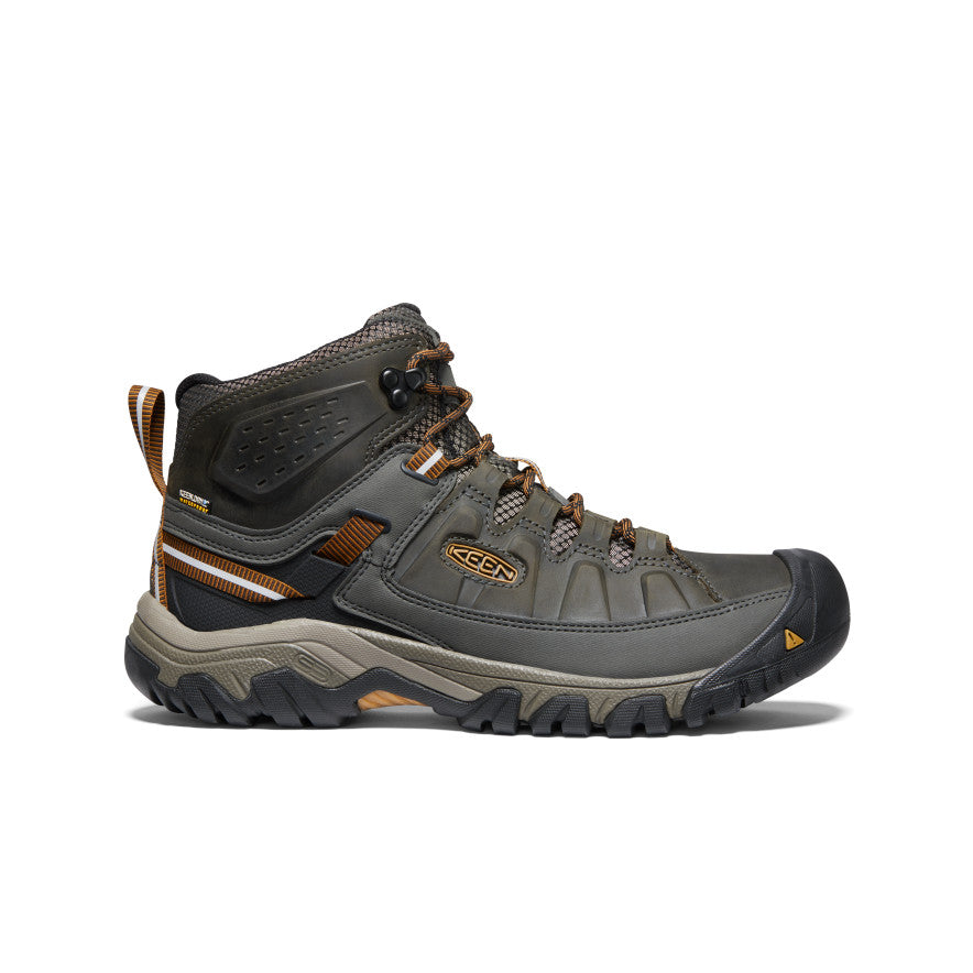 Men's Targhee III Waterproof Mid - Black Olive/Golden Brown