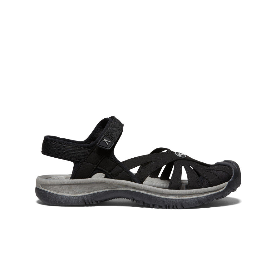 Women's SHOP BY ACTIVITY Rose Sandal - Black/Neutral Gray