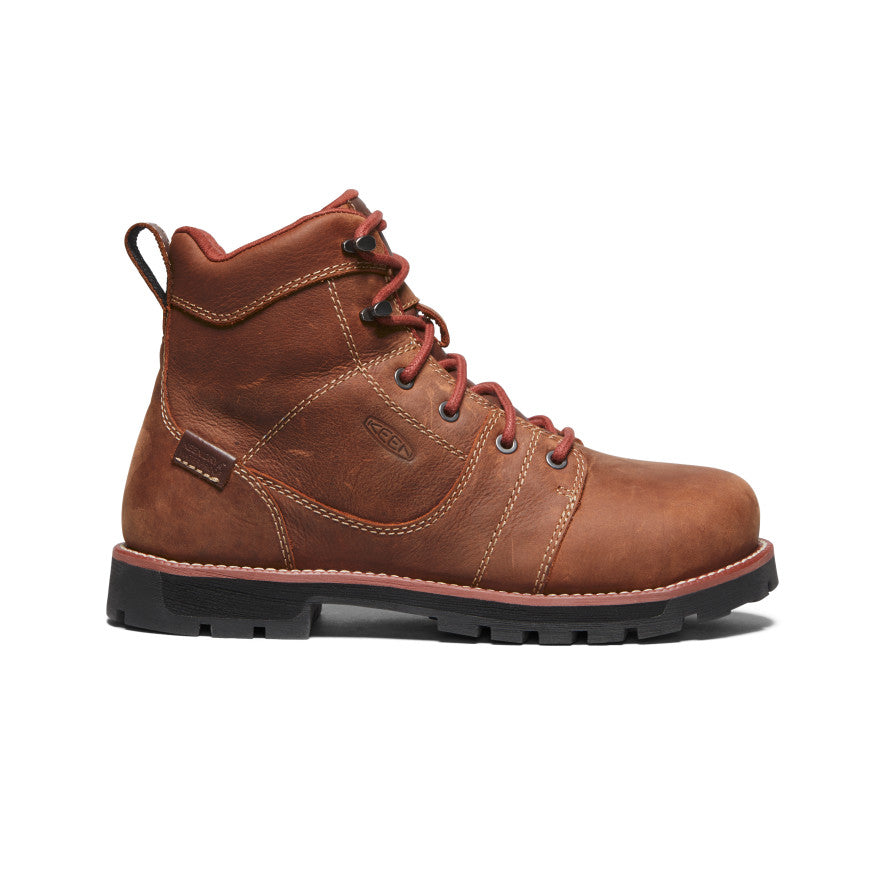 Women's SHOP BY ACTIVITY Seattle 6" Waterproof Boot (Aluminum Toe) - Gingerbread/Black