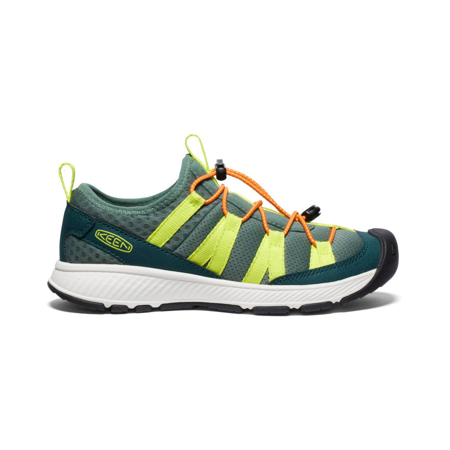 Big Kids' Motozoa Sneaker - Sea Moss/Scarlet Ibis