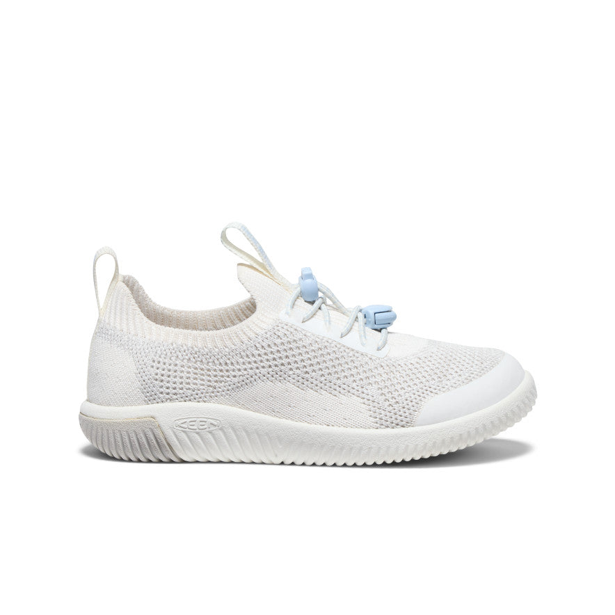 Little Kids' KNX Knit Sneaker - Star White/Skyway