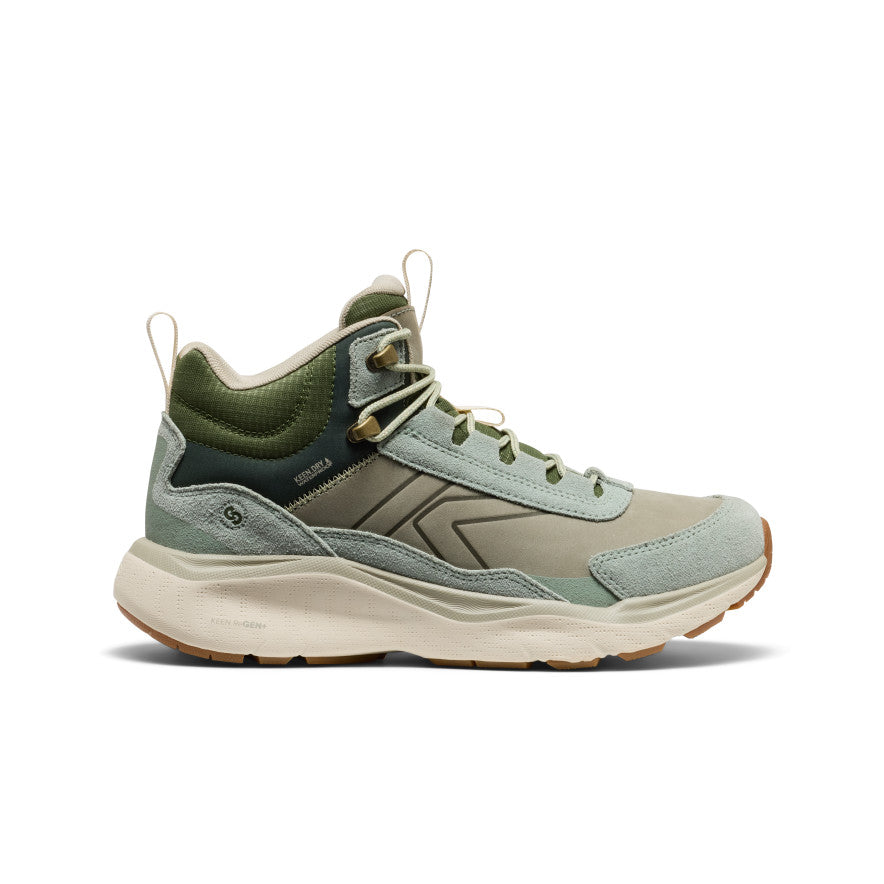 Women's SHOP BY ACTIVITY Leiki Waterproof Leather Hiking Boot - Iceberg Green/Bronze Green