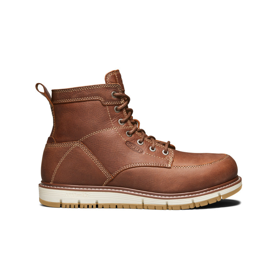 Men's San Jose 6" Boot (Aluminum Toe) - Gingerbread/Gum