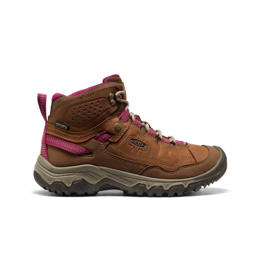 Women's SHOP BY ACTIVITY Targhee IV Waterproof Hiking Boot - Bison/Beaujolais