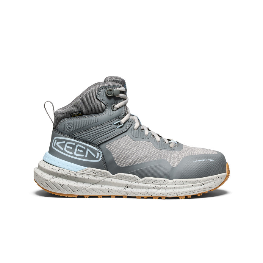 Women's SHOP BY ACTIVITY Synchro Waterproof Work Boot (Carbon Toe) - Steel Grey/Gum