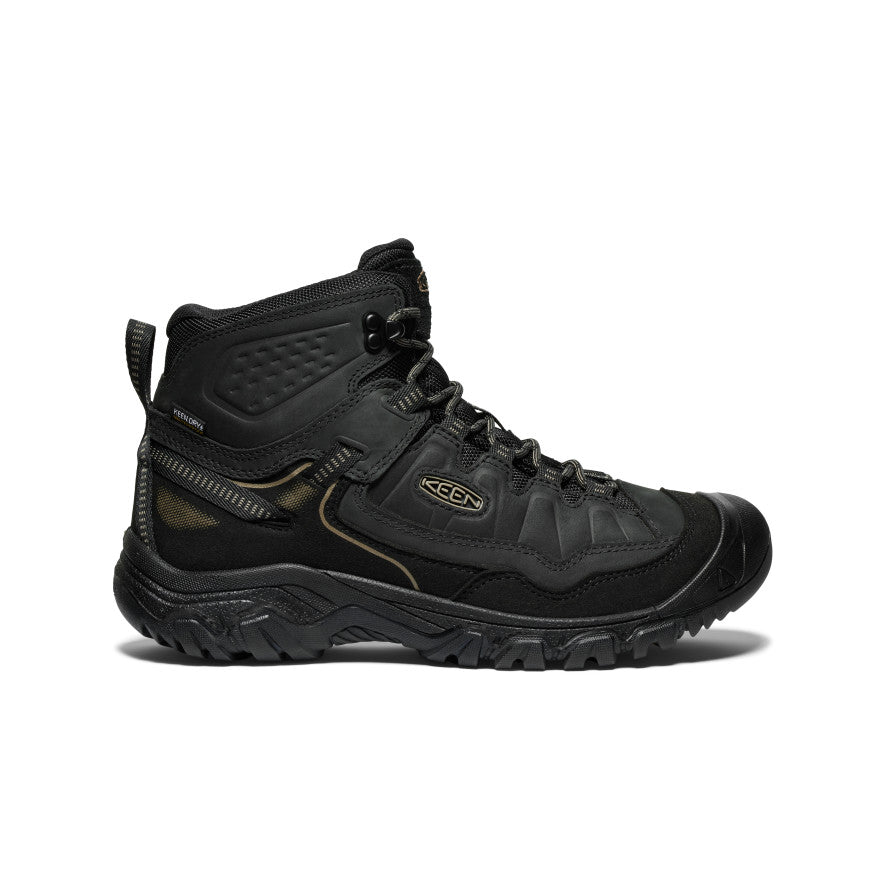 Men's Targhee IV Wide Waterproof Hiking Boot - Triple Black