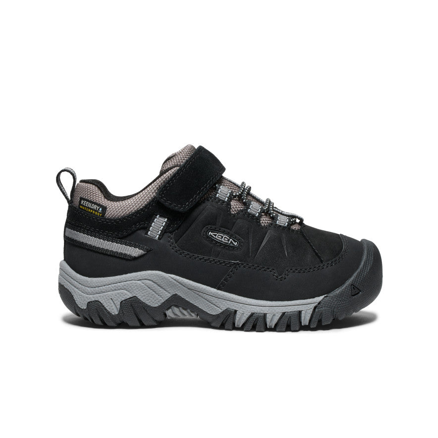 Little Kids' Targhee IV Waterproof Hiking Shoe - Black/Steel Grey