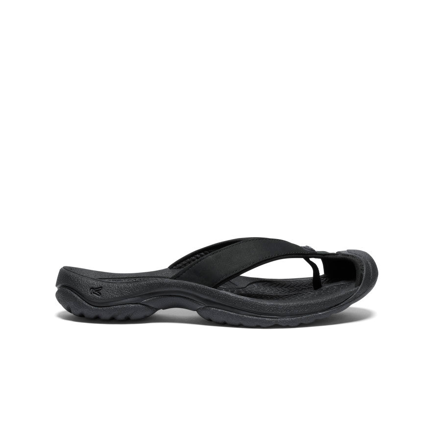 Women's SHOP BY ACTIVITY Waimea Leather Flip-Flop - Black/Black