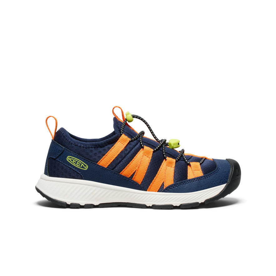 Big Kids' Motozoa Sneaker - Naval Academy/Bright Marigold