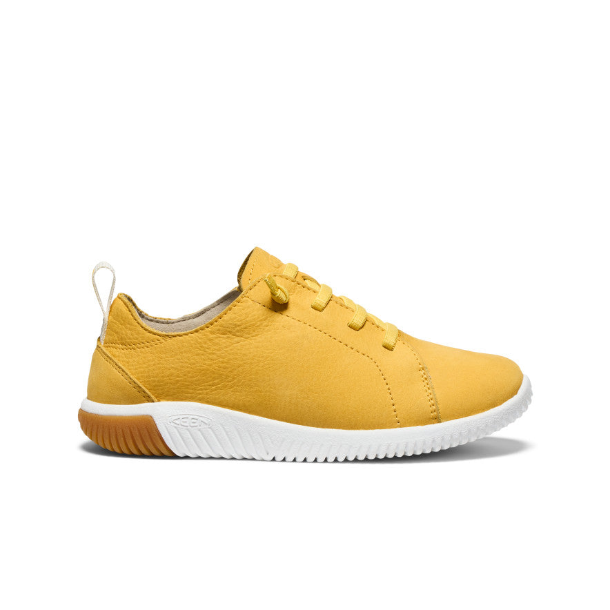 Big Kids' KNX Leather Sneaker - Daffodil/Star White