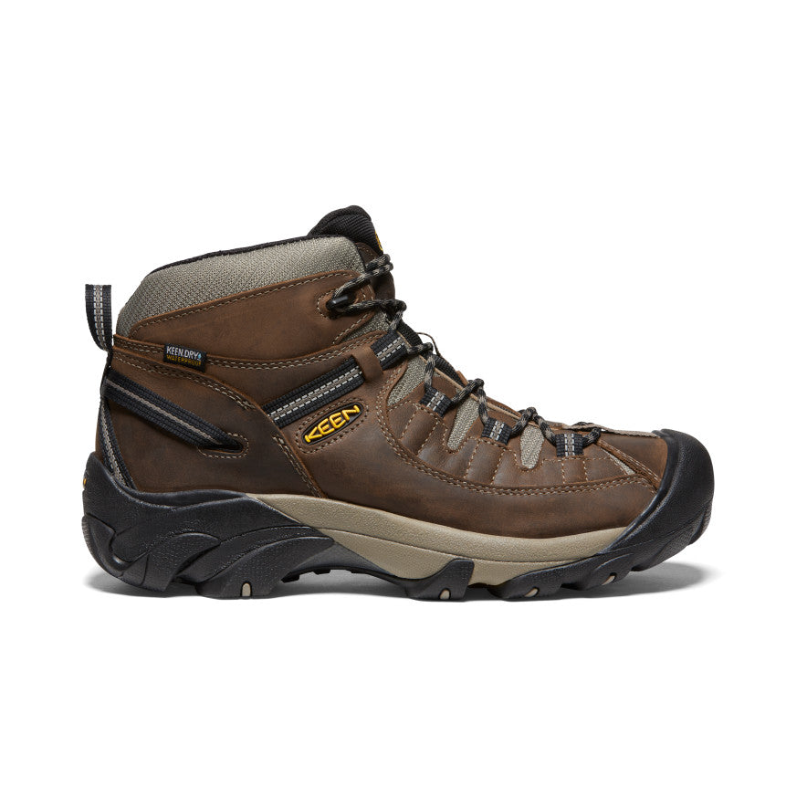 Men's Targhee II Waterproof Mid Wide - Shitake/Brindle