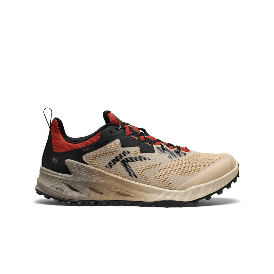 Men's Zionic NXT Waterproof Hiking Shoe - Safari/Red Ochre