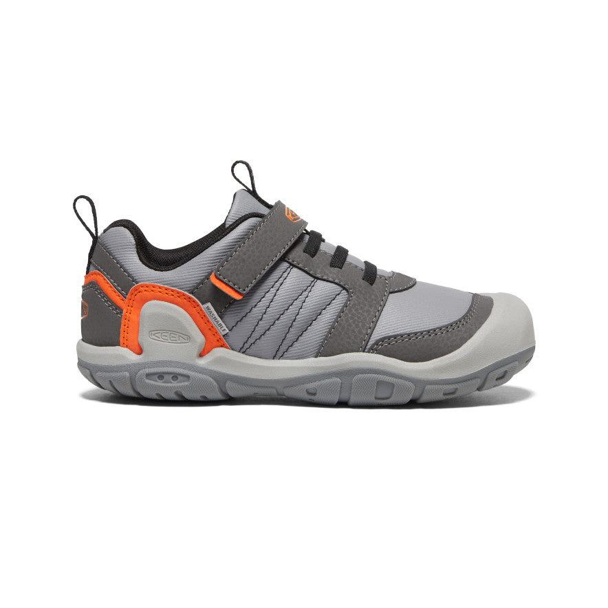 Big Kids' Knotch Peak Sneaker - Magnet/Safety Orange