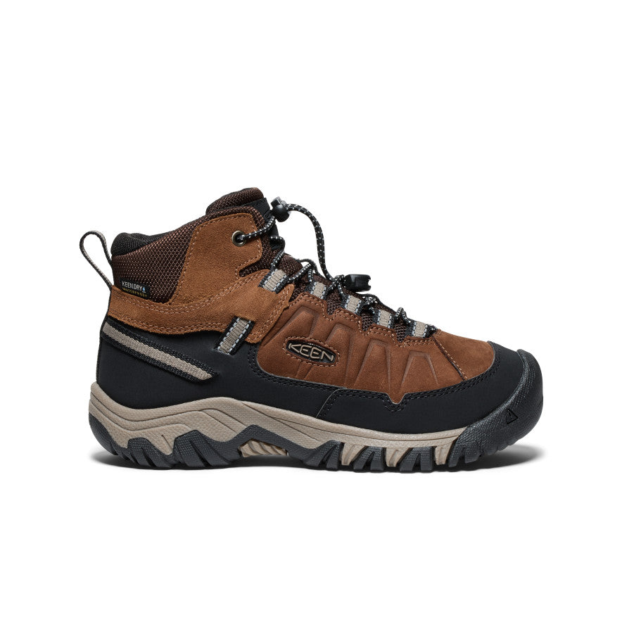 Big Kids' Targhee IV Waterproof Hiking Boot - Bison/Brindle