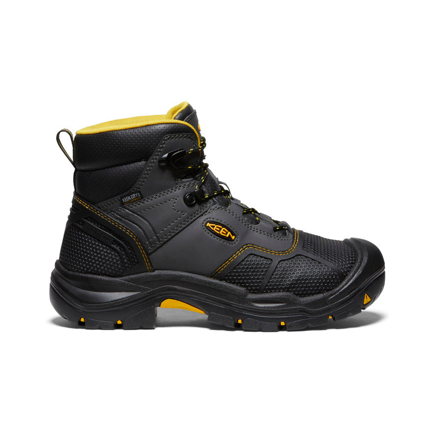 Men's Logandale Waterproof Boot (Steel Toe) - Raven/Black