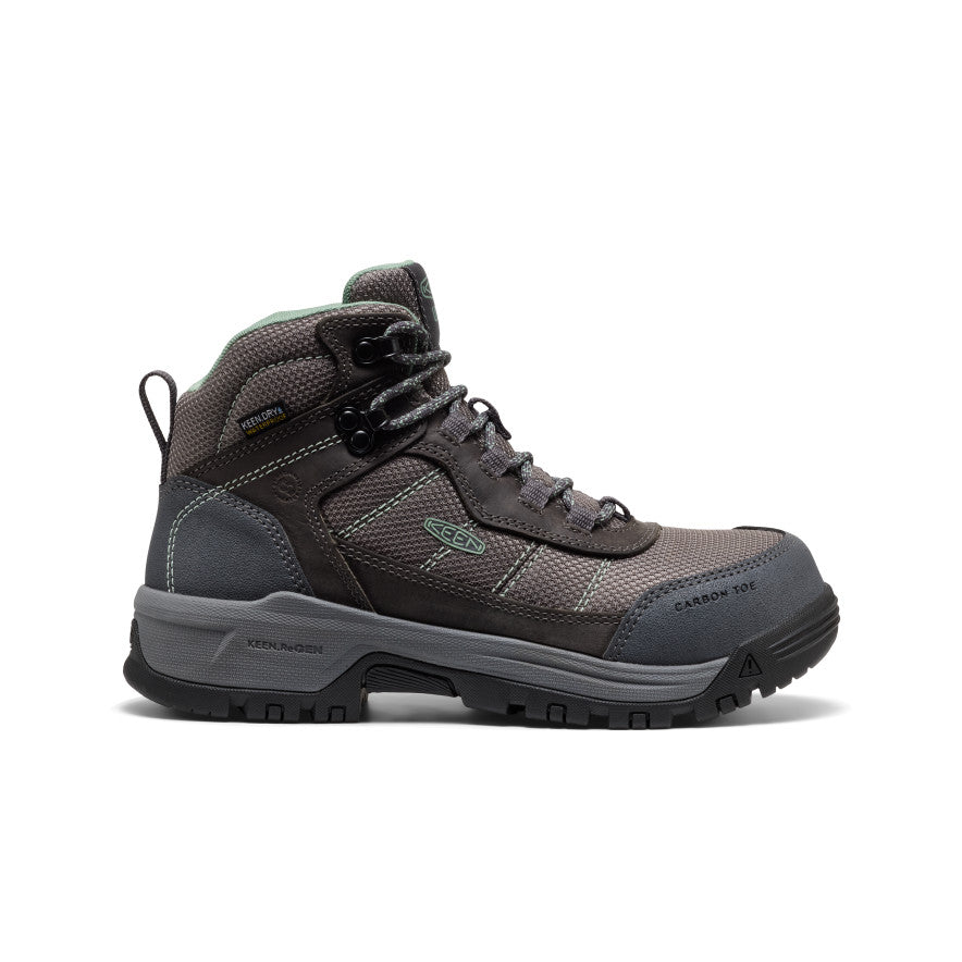 Women's SHOP BY ACTIVITY Skokie Waterproof Work Boot (Carbon Toe) - Magnet/Black
