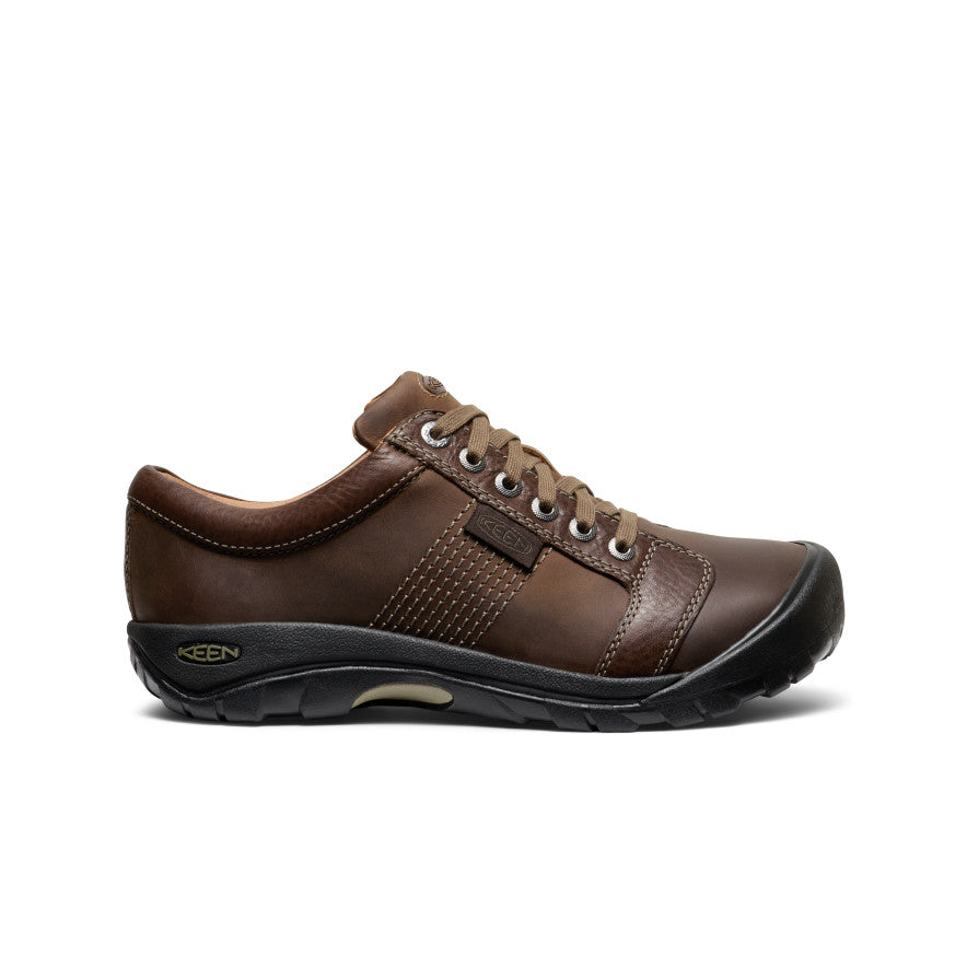 Men's Austin Shoe Wide - Chocolate Brown