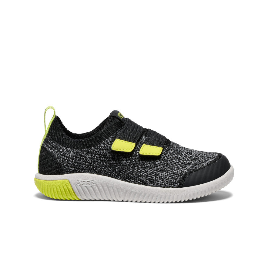 Little Kids' KNX Knit Double Strap - Black/Evening Primrose