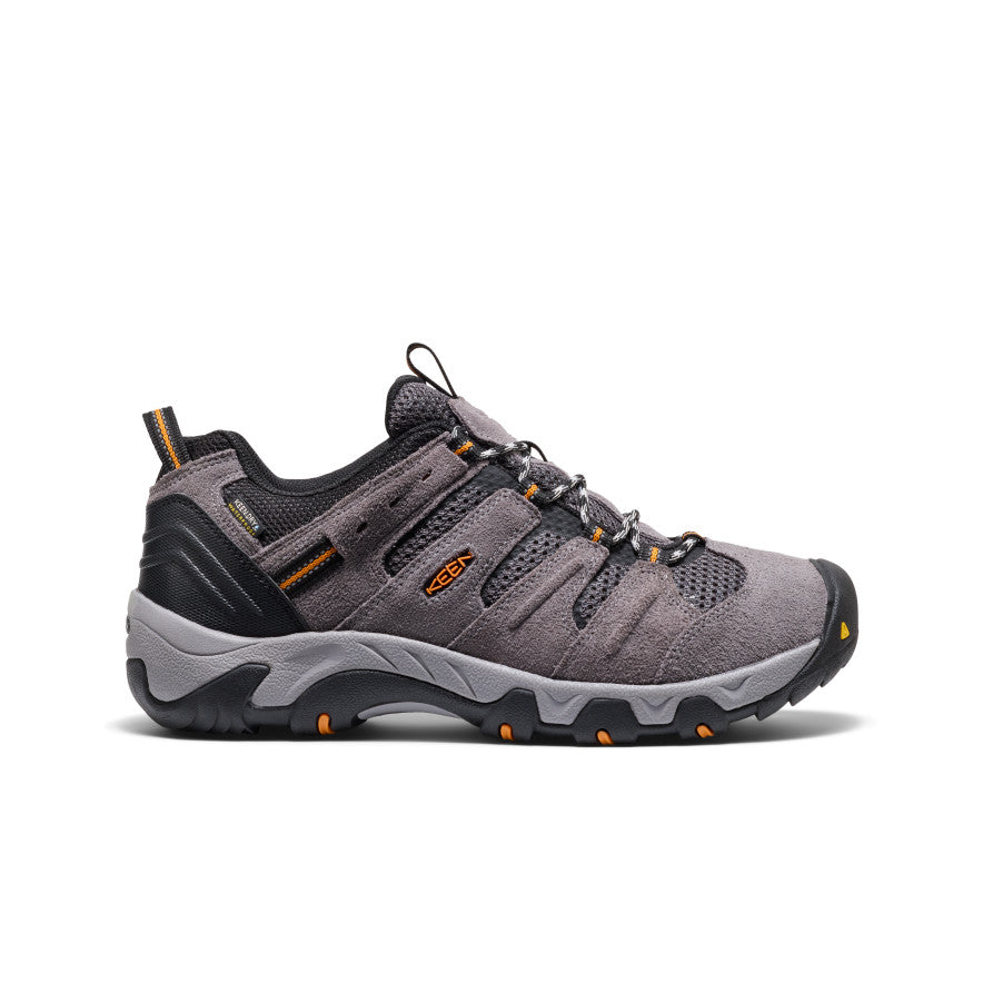 Men's Headout Waterproof Hiking Shoe - Steel Grey/Orange Pepper