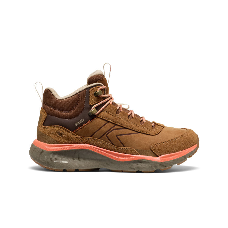 Women's SHOP BY ACTIVITY Leiki Waterproof Leather Hiking Boot - Chipmunk/Bison