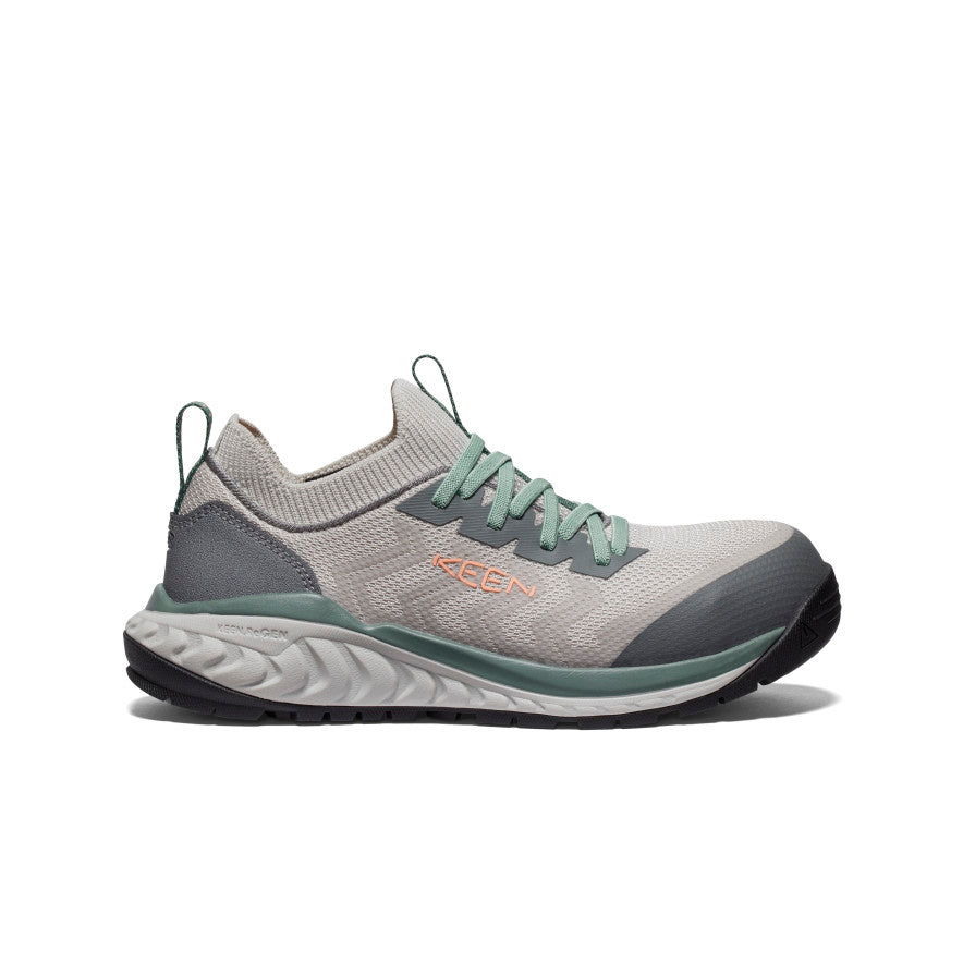 Women's SHOP BY ACTIVITY Arvada Shift Work Sneaker (Carbon Toe) - Steel Grey/Granite Green