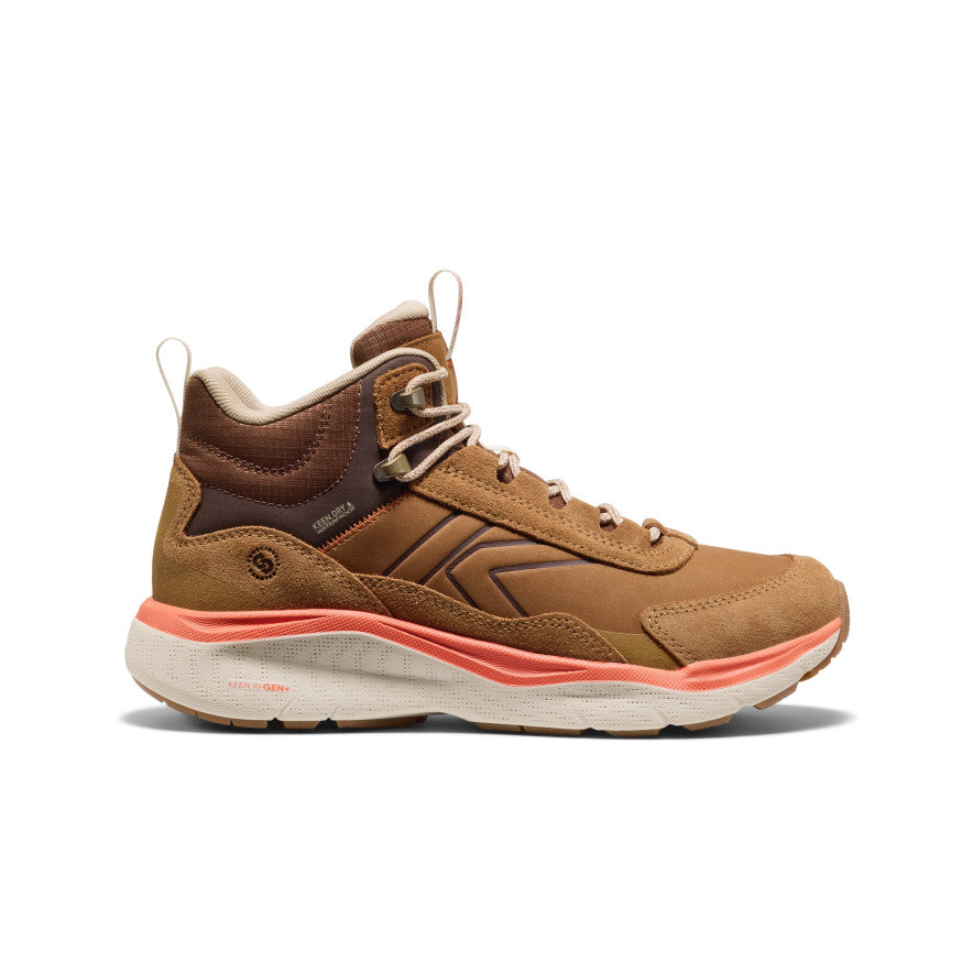 Women's SHOP BY ACTIVITY Leiki Waterproof Leather Hiking Boot - Chipmunk/Birch