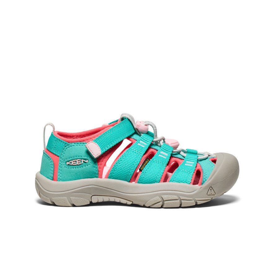 Big Kids' Newport H2 - Bright Aqua/Giggle Pink
