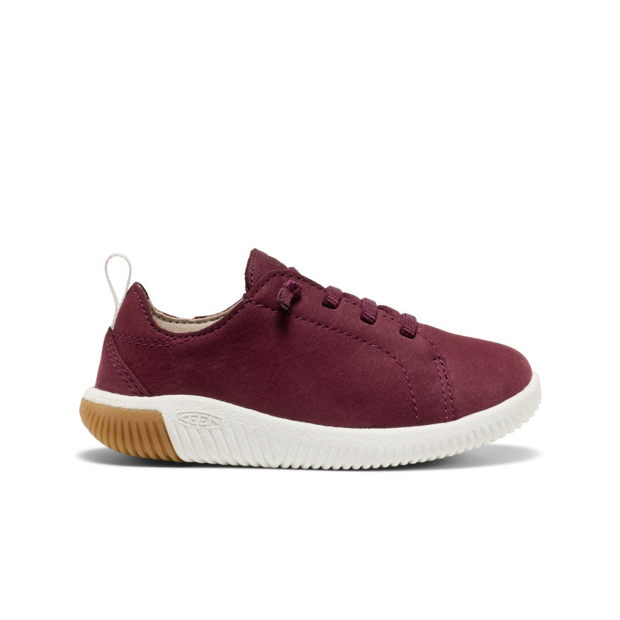 Little Kids' KNX Leather Sneaker - Fig/Star White