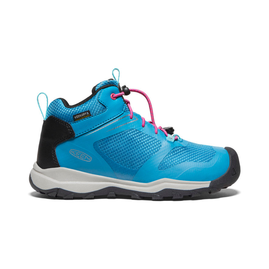Big Kids' Wanduro Waterproof Boot - Fjord Blue/Fuchsia Purple