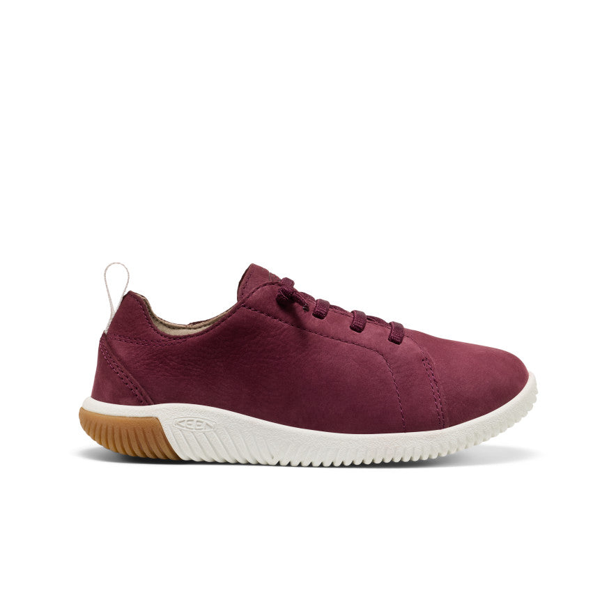 Big Kids' KNX Leather Sneaker - Fig/Star White