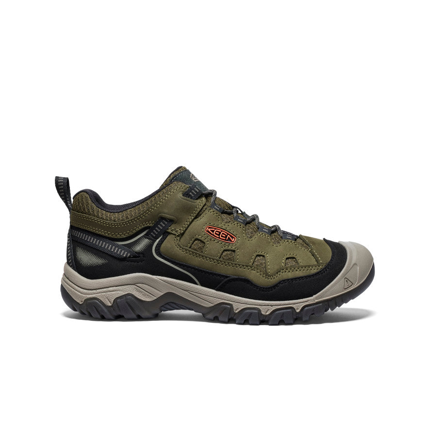 Men's Targhee IV Vented Hiking Shoe - Dark Olive/Gold Flame