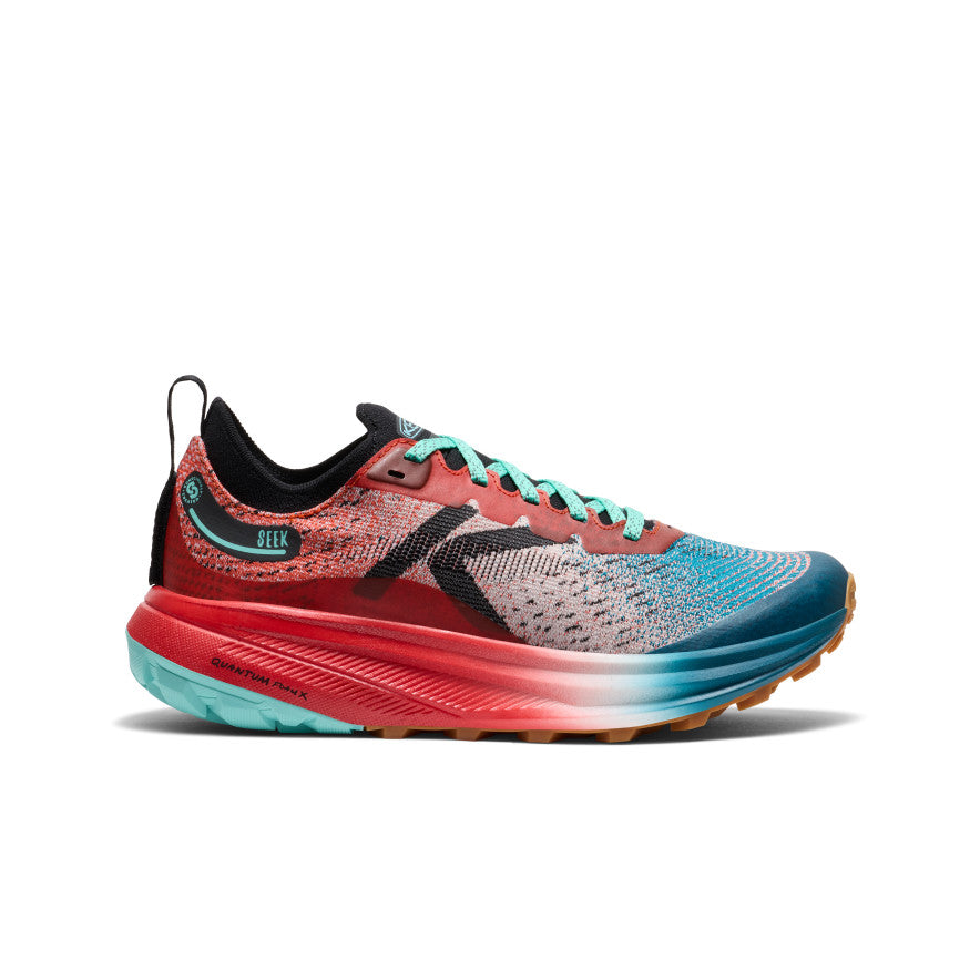 Women's SHOP BY ACTIVITY Seek Trail Running Shoe - Grenadine/Ocean Depths