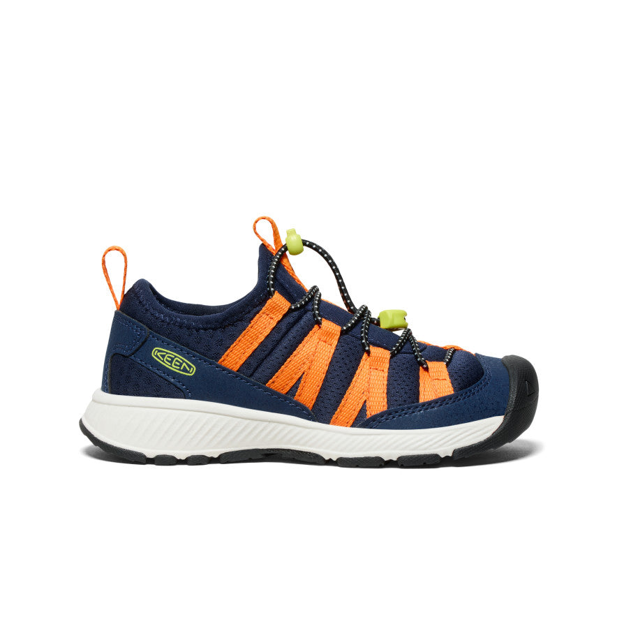 Little Kids' Motozoa Sneaker - Naval Academy/Bright Marigold