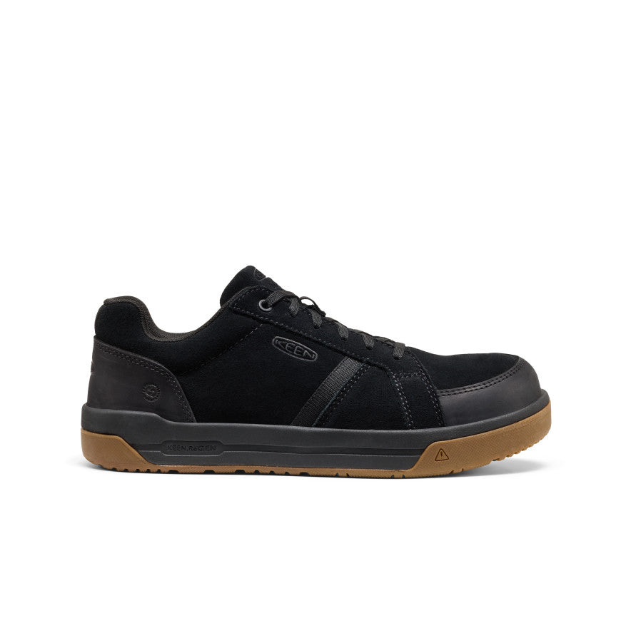 Men's Kenton+ ESD Work Shoe (Carbon Toe) - Black/Gum