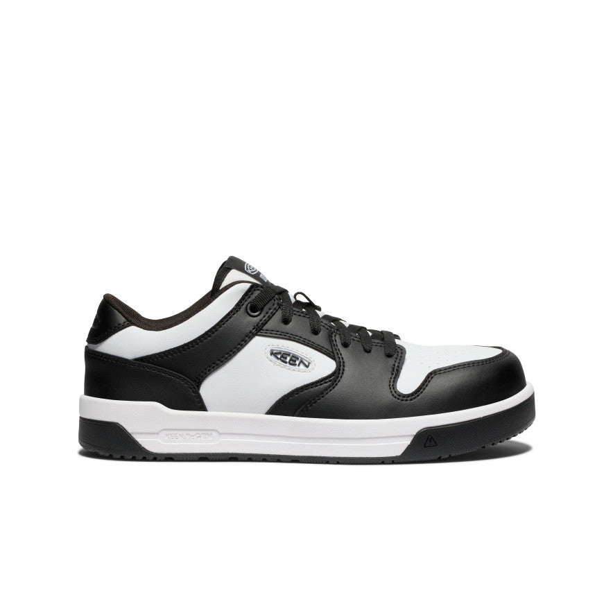 Men's Overton Work Shoe (Carbon Toe) - Star White/Black