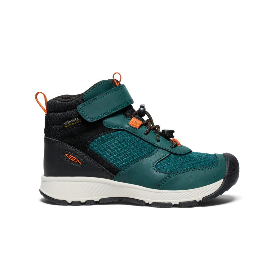 Little Kids' Skua Waterproof Boot - Ponderosa Pine/Gold Flame