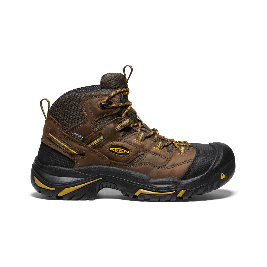 Men's Braddock Waterproof Mid (Steel Toe) - Cascade Brown/Tawny Olive