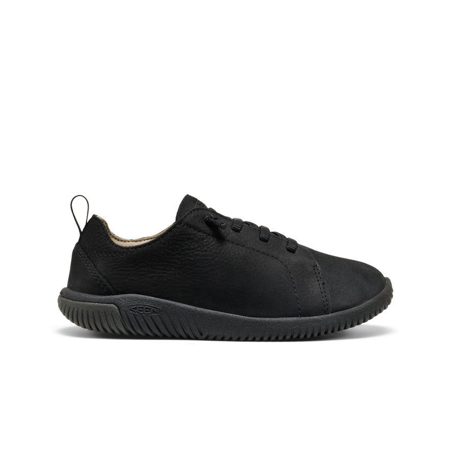 Big Kids' KNX Leather Sneaker - Triple Black
