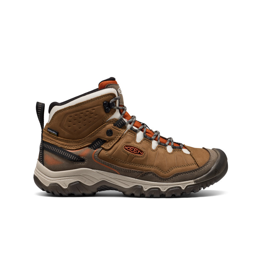 Men's Targhee IV Waterproof Hiking Boot - Coyote/Gold Flame