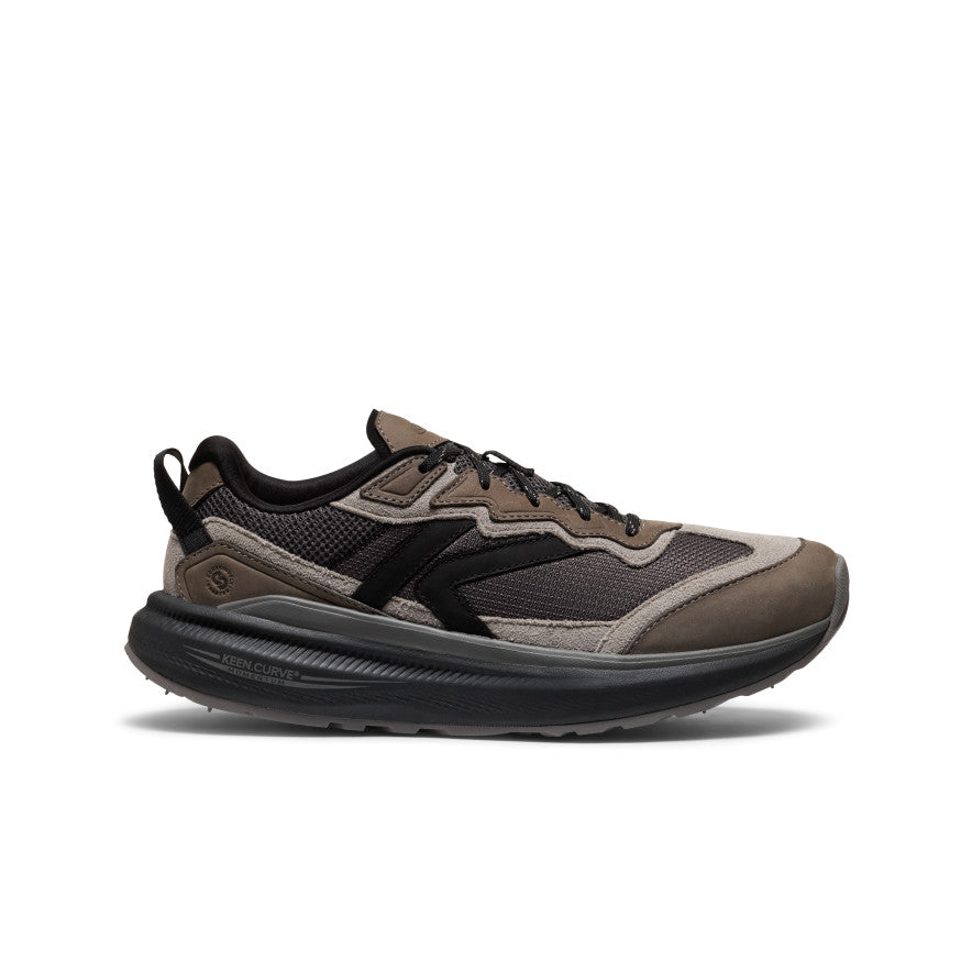 Men's WK500 Leather Walking Shoe - Steel Grey/Black