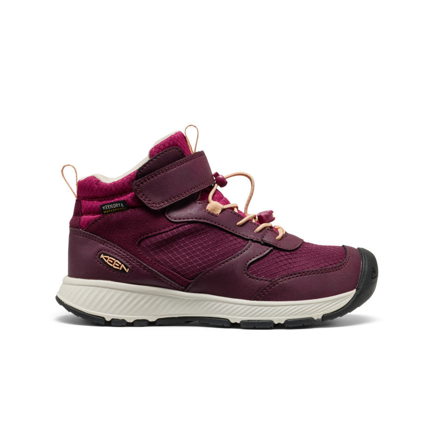 Big Kids' Skua Waterproof Boot - Fig/Peach Fuzz