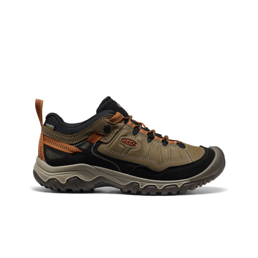 Men's Targhee IV Wide Waterproof Hiking Shoe - Sea Turtle/Roasted Pecan