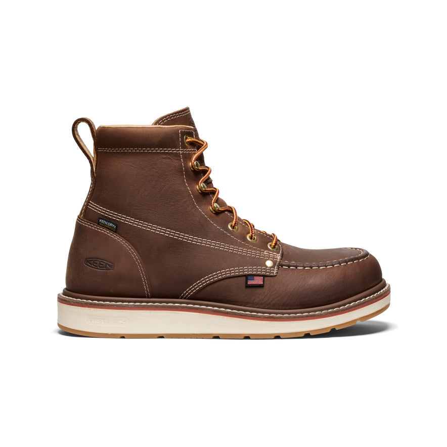 Men's Liberty 6" Waterproof Boot (Carbon Toe) - Chestnut/Gum