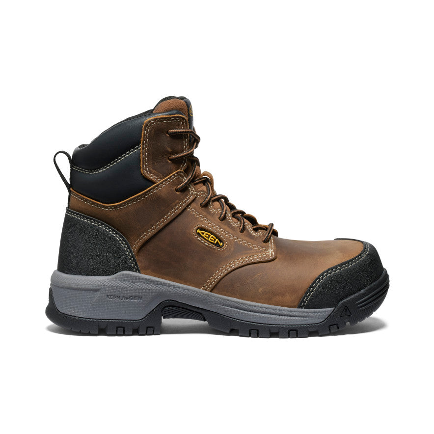 Women's SHOP BY ACTIVITY Evanston 6" ESD Boot (Carbon Toe) - Bison/Black