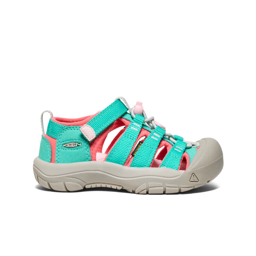 Little Kids' Newport H2 - Bright Aqua/Giggle Pink